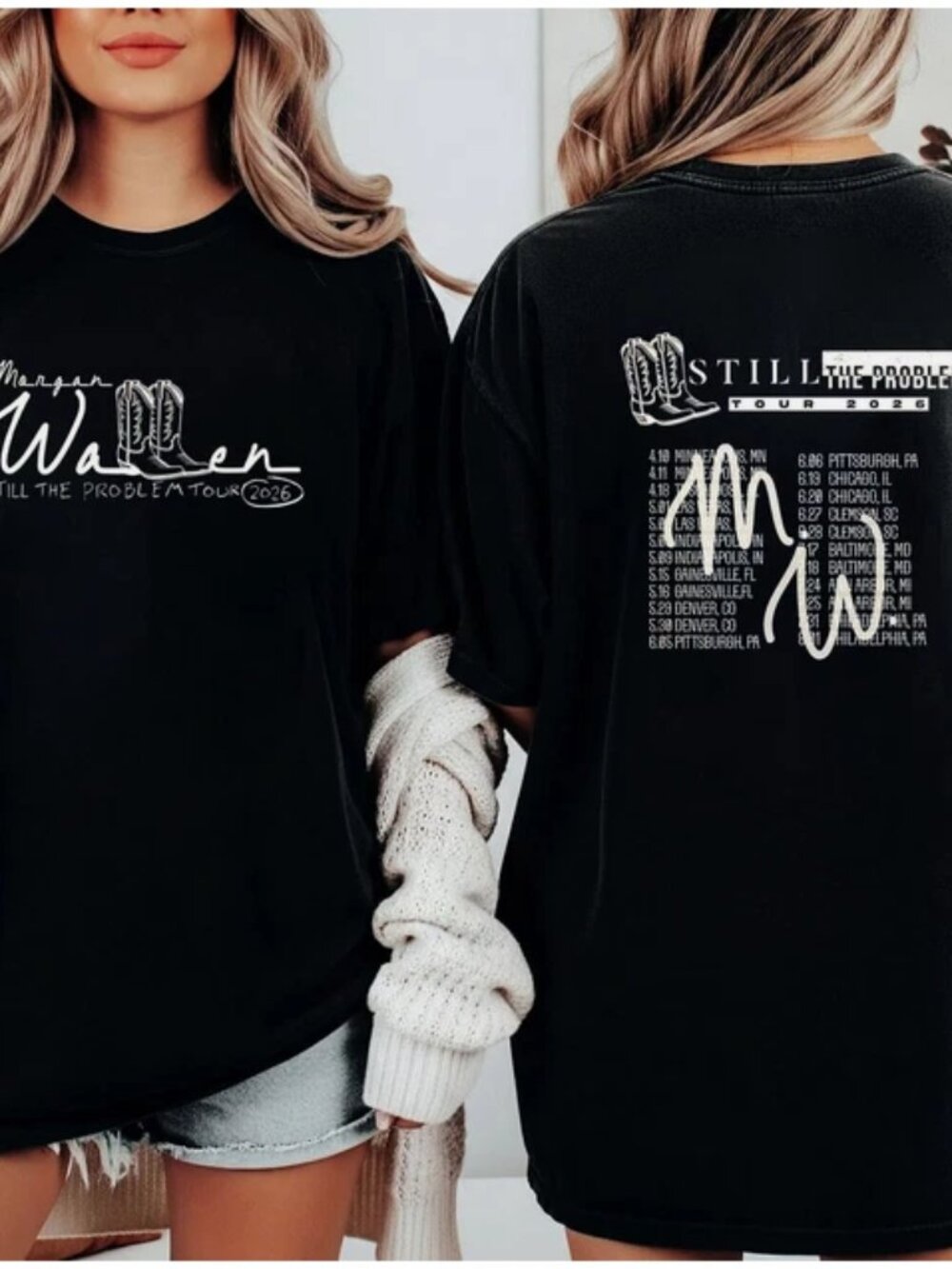 2026 Still the Problem Morgan Wallen Tour T-Shirt  257